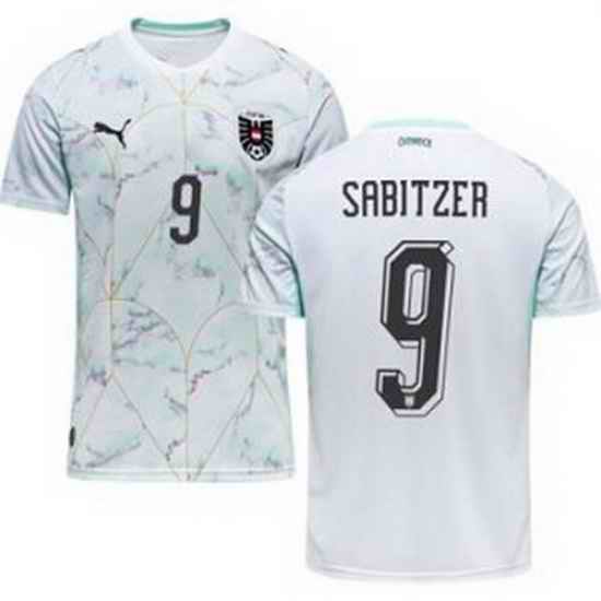 Youth 9 Austria Marcel Sabitzer World Cup Away Replica Jersey  2